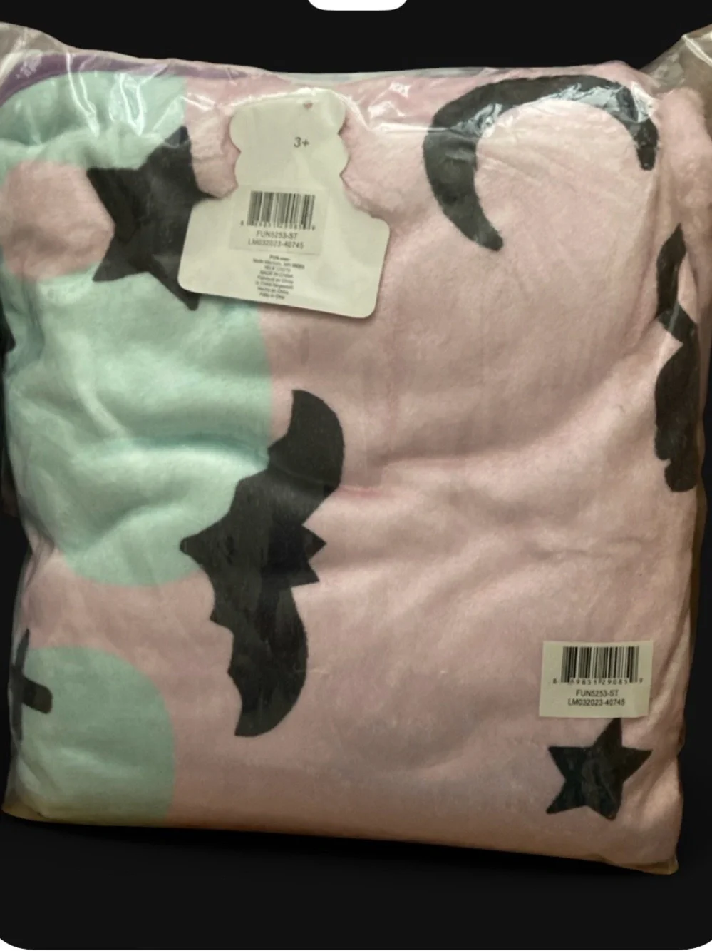 Pastel Halloween Cozy Microfiber Fleece Throw Blanket 60